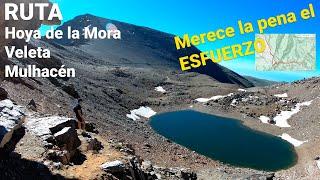 Ruta Hoya de la Mora -  Veleta - Mulhacén en 4k