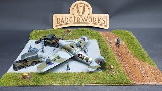 Building the Airfix 1/72 scale "D-Day Air Assault" diorama set Part four - all about that base