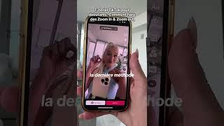 Réponse à Tutoriel TikTok pour débutants: Comment faire des Zoom In & Zoom out  #tutorieltiktok