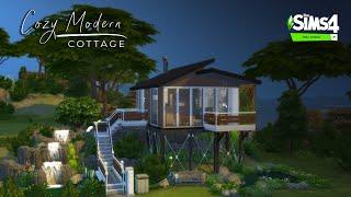 Cozy Modern Cottage - Tier 2 | No CC | The Sims 4 Stop Motion Build