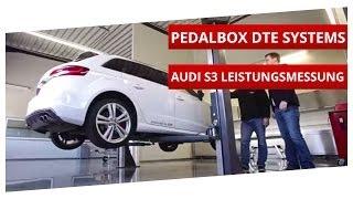 Audi S3: Tuning, Einbau und Leistungsmessung auf dem Prüfstand - DTE Systems