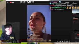 RiceGum reacts to Chanel's live