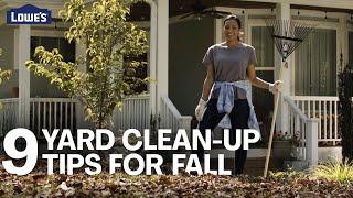 9 Easy Yard Clean-Up Tips for Fall