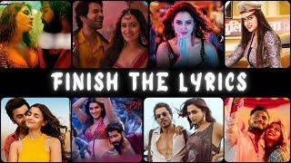 Finish the Lyrics: Bollywood 2024 Hits Challenge!  Part 6