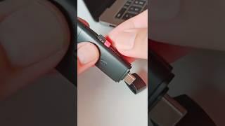 Inserting micro SD to access data via memory Card reader adaptor to USB type C #shorts