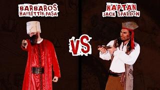 Barbaros Hayrettin Paşa Vs Jack Sparrow | Destansı Rap Savaşları | DRS