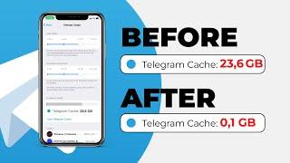 How To Clear Telegram Cache On Android | iPhone | Phone in 2022 / Clear Storage