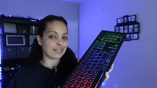 Wireless Keyboard & Mouse – RGB Backlit & Rechargeable!