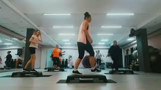 СТЕП АЭРОБИКА ЦЕЛАЯ ТРЕНИРОВКА / STEP AEROBICS