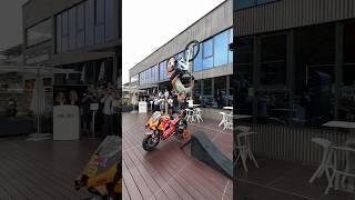 Backflip over MotoGP Bike 