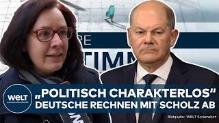 IHRE STIMME: Nach dem Ampel-Aus! Das sagen die Deutschen über Bundeskanzler Olaf Scholz