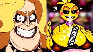 Mr Incredible Becoming Canny (Chica FULL) FNAF Animation