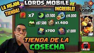 TIENDA DE LA COSECHA ARQUE LORDS MOBILE 2024 ⁉️