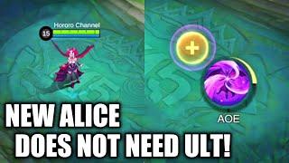 NEW ALICE DOES NOT NEED HER ULTIMATE | adv server