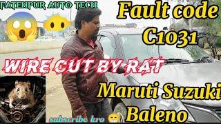 Baleno ABS light reset | ABS fault code kaise check karen|Baleno abs problem solve  Fault code C1031