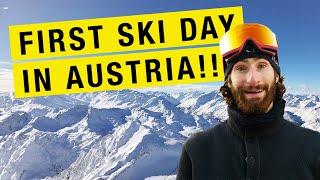 Pro skier's first day of skiing in Austria!!