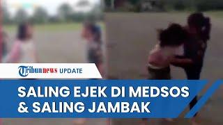 Viral di Media Sosial Dua Bocah di Kota Binjai Terekam Saling Jambak, Dipicu Saling Ejek di Facebook