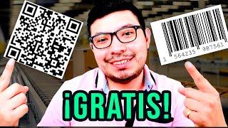 Cómo hacer un código QR y de BARRAS GRATIS  para VENDER tus productos en línea