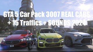 GTA TOP Car Pack 3007 REAL CARS + 15 Traffics + SOUNDS 2024