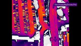 Aerial Thermal Video Shows Maryland Extreme Heat