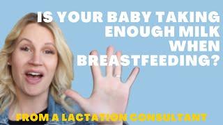 5 Signs Your Baby Is Getting Enough Milk Breastfeeding | Tips from a lactation consultant