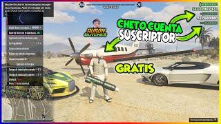 Asi HAGO una CUENTA CHETADA con MUCHO NIVEL Y DINERO  en GTA 5 ONLINE para un SUSCRIPTOR!