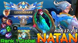 Natan Monster Gold Laner - Top 1 Global Natan Gameplay - Mobile Legends