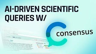 AI-Driven Scientific Queries with Consensus - an incredible tool for medical students and physicians
