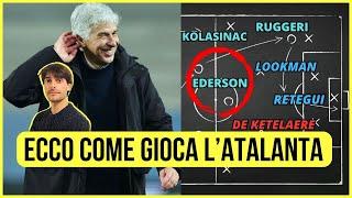 TUTTI I SEGRETI DELL’ATALANTA DI GASPERINI | Con Lavagna Tattica