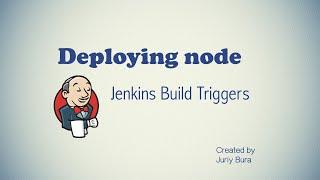 Jenkins build triggers - how to run build on git push