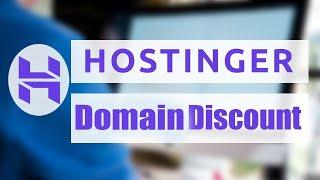 Hostinger coupon code for domain | get free domain for 1 year