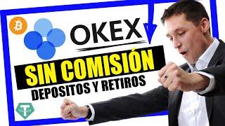 Cómo DEPOSITAR y RETIRAR CRIPTOMONEDAS en OKEX  ¡Sin COMISIÓN!  BITCOIN para Principiantes!..