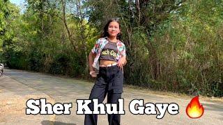 Sher Khul Gaye | Dance | Fighter | Hrithik Roshan |Full Dance Video | Abhigyaa Jain Dance Life