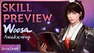 Awakening Woosa Skills & Combos (4K) | Black Desert