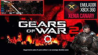 GEARS OF WAR 2 PC " EMULADOR XENIA CANARY" (CONFIGURACION) 1080 60 FPS ESTABLES - 2022