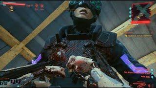 Cyberpunk Sinnerman Mission - Success the wrong way, KILLING EVERYONE (and MaxTac)
