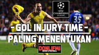 GOL "INJURY TIME" PALING DRAMATIS LIGA CHAMPIONS