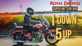 Our first impression of the Royal Enfield Super Meteor.