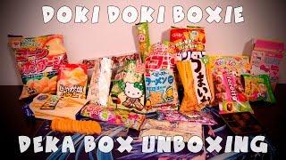 Tasting Japan Snacks via Deka Box from Doki Doki Boxie