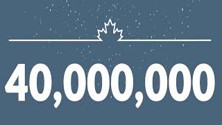 Canada passes 40 million population milestone