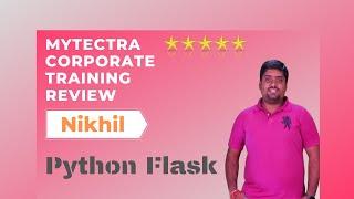 myTectra Corporate Training | Python Flask | Nikhil