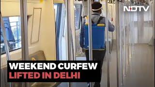 Delhi Lifts Weekend Curfew, Restaurants, Cinemas To Open At 50% Capacity