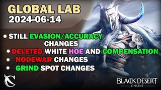 BDO - Global Lab - Evasion/Accuracy Rework Changes & PVE Changes - UPDATE - 2024-06-14