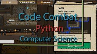 Code Combat Haunted Kithmaze - Level 10 Python Tutorial with Solution