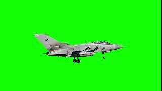 Green Screen Pesawat Jet Tempur & Sound (Chroma Key Background System)