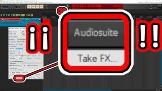 Tutorial Reaper: AUDIO SUITE en REAPER bien explicado ¡y Más!