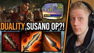 Duality Susano Build Hard Carries 2 Games! - Inters3ct SMITE