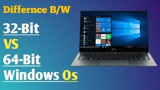 Difference Between 32-Bit and 64-Bit OS | Processor | Software | Aazz Ahmad