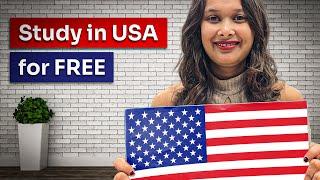 How to Study in the USA for Free | Tips for Indian Students | Study in the USA