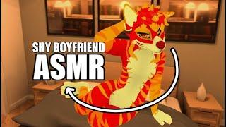 [Furry ASMR] Shy fluffy boyfriend spends time with you ️ (Brushing, Scratching & Massage)